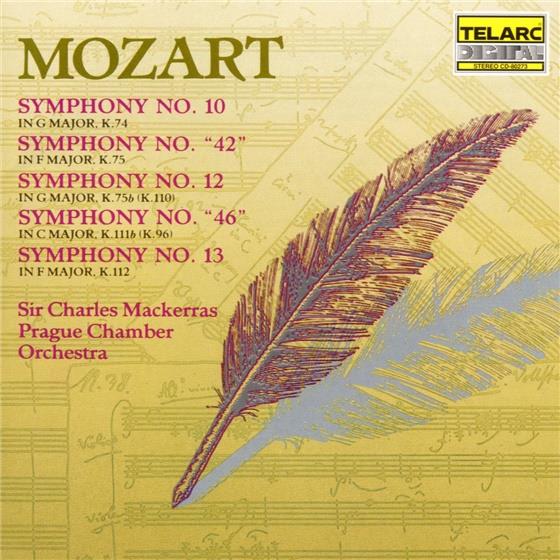 Wolfgang Amadeus Mozart (1756-1791), Sir Charles Mackerras & Prague Chamber Orchestra - Sinfonien 10 + 12 + 13 + 42 + 46