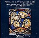 Röschm/Rubens/Seeber & Giovanni Battista Pergolesi (1710-1736) - Magnificat/Missa Romana/Salve