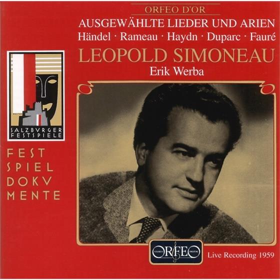 Léopold Simoneau & Diverse Gesang - Ausgewählte Lieder+Arien
