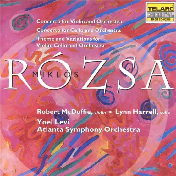 Mcduffie/Harrell & Miklós Rózsa (1907-1995) - Violkonz/Cellokonz/Them.+Var.