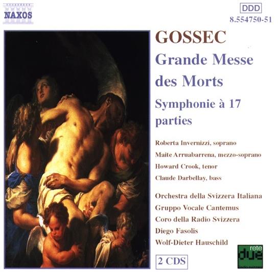 Maite Arruabarrena, Howard Crook, Claude Darbellay & Gossec - Requiem - Grande Messe des Mortes 2 CDs