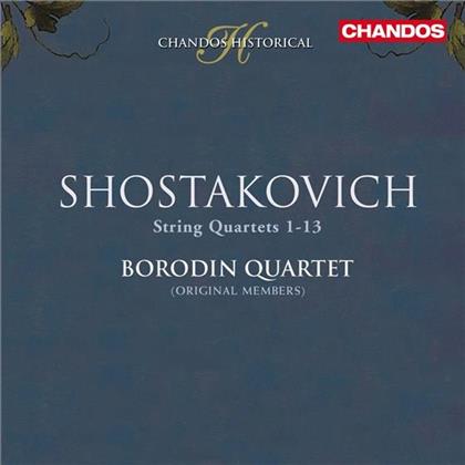 Borodin Quartet & Dimitri Schostakowitsch (1906-1975) - String Quart.1-13