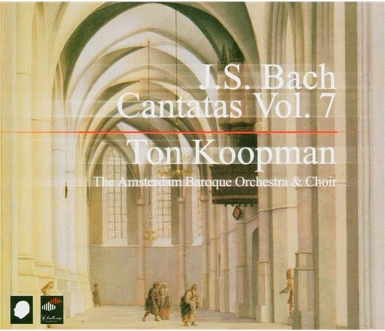 Koopman Ton / Amsterdam Baroque & Johann Sebastian Bach (1685-1750) - Kantaten Vol.07 3 CDs