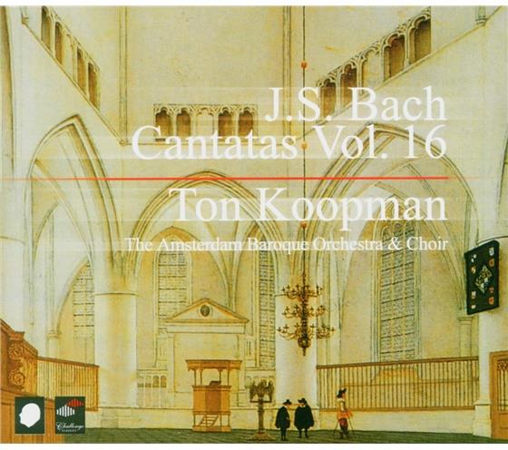 Koopman Ton / Amsterdam Baroque & Johann Sebastian Bach (1685-1750) - Kantaten Vol.16 3 CD