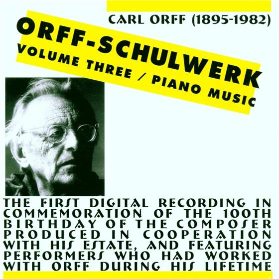 Orff Carl / Koppelstetter & Carl Orff (1895-1982) - Schulwerk Vol 3