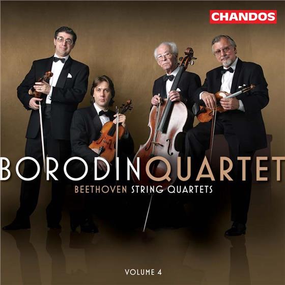 Borodin Quartet & Ludwig van Beethoven (1770-1827) - Streichquart Vol 4