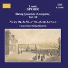 Moscow Philharmonic Concertino String Quartet & Spohr - Streichquart Nr 24+25