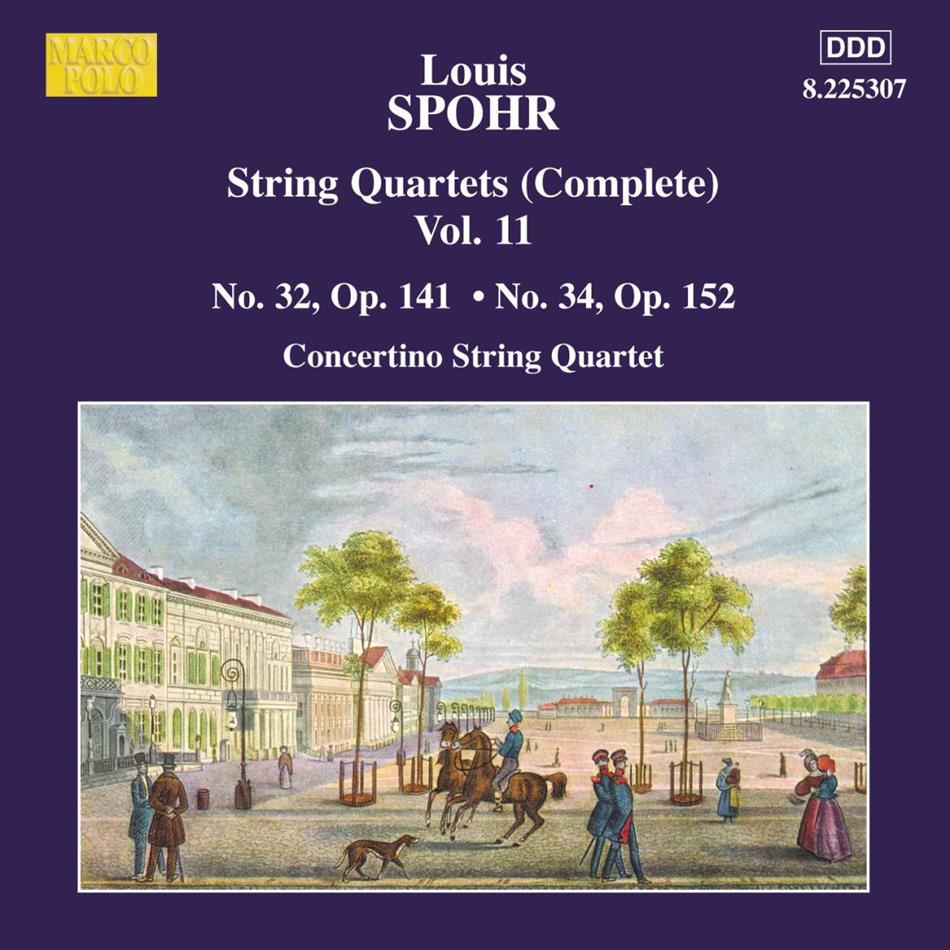 Moscow Quartet & Spohr - Streichquart. 32&34