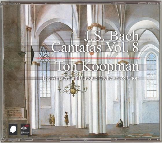Koopman Ton / Amsterdam Baroque & Johann Sebastian Bach (1685-1750) - Kantaten Vol.08 3 CDs