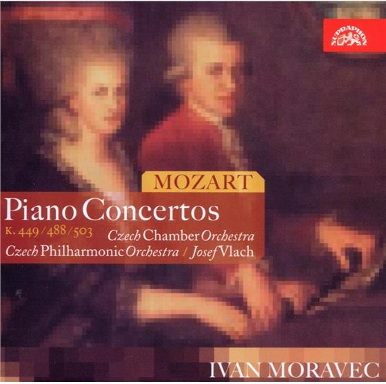 Ivan Moravec & Wolfgang Amadeus Mozart (1756-1791) - Klavkonz K449+488+503