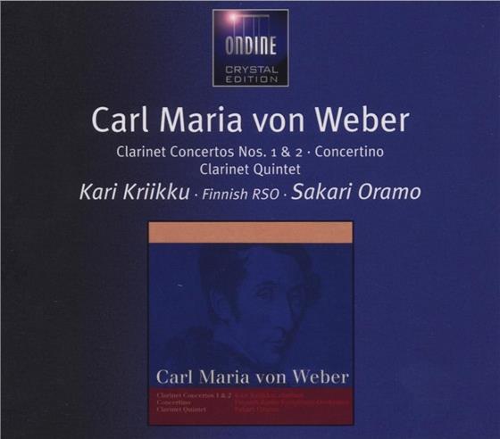Kari Kriikku & Weber - Klarkonz 1+2/Concertino/Quinte