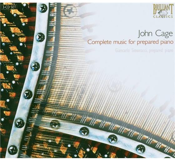Giancarlo Simonacci & Cage - Sämtliche Klavierwerke 3 CDs