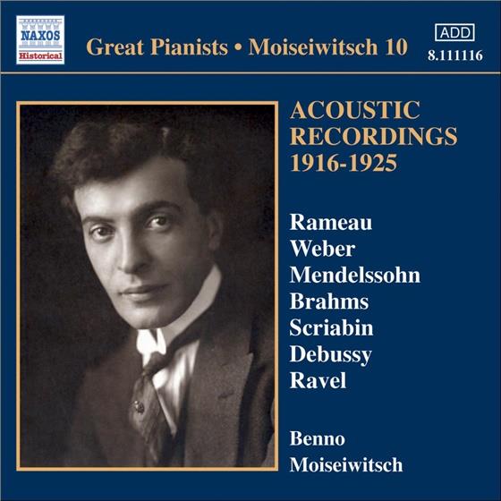 Moiseiwitsch & Diverse/Klavier - Klavierwerke 10