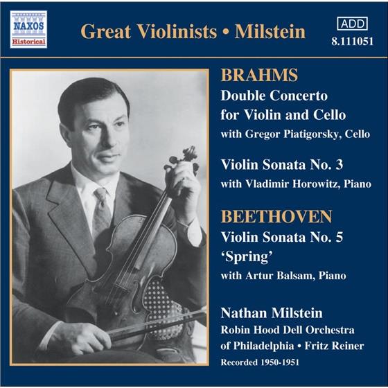 Milstein Nathan / Piatigorski & Johannes Brahms (1833-1897) - Doppelkonzert