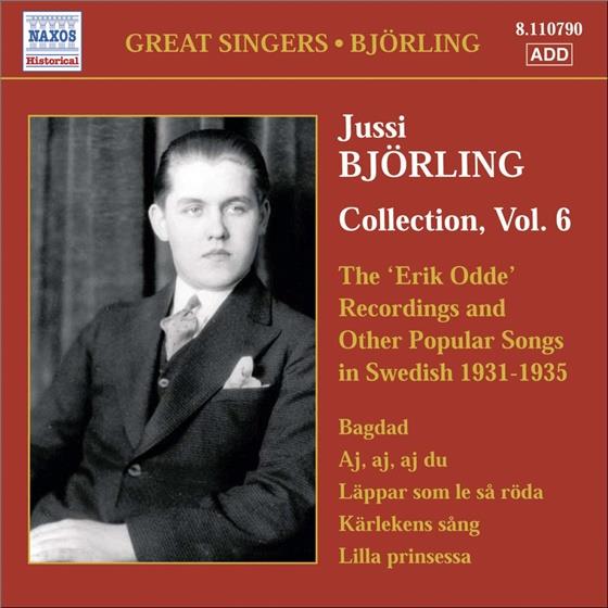 Jussi Björling & Diverse Gesang - Edition 6 (Erik Odde Pseudon.)