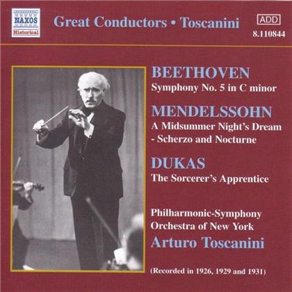 --- & Beethoven/Mendelssoh - Sinf Nr 5/Mitternachtstraum