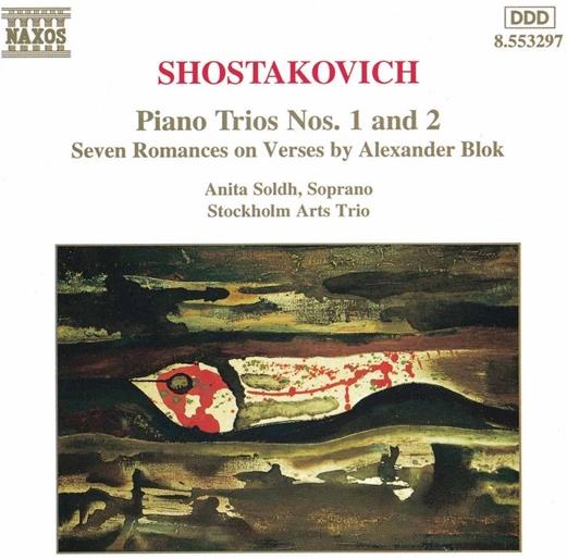 Stockholm Arts Trio & Dimitri Schostakowitsch (1906-1975) - Klaviertrios 1+2/+
