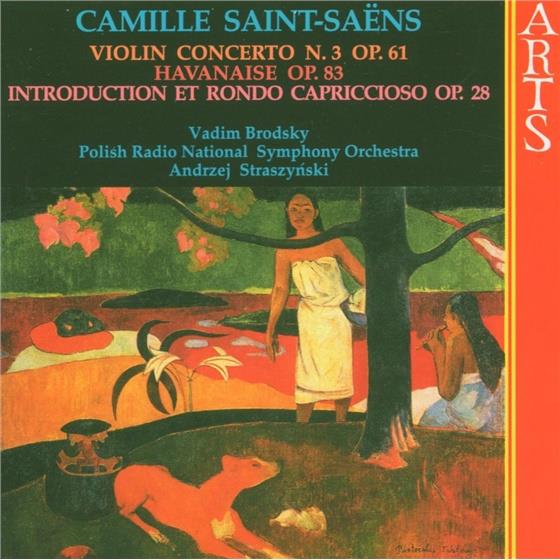 Brodsky & Camille Saint-Saëns (1835-1921) - Violkon/Havanaise/Introd/Rondo