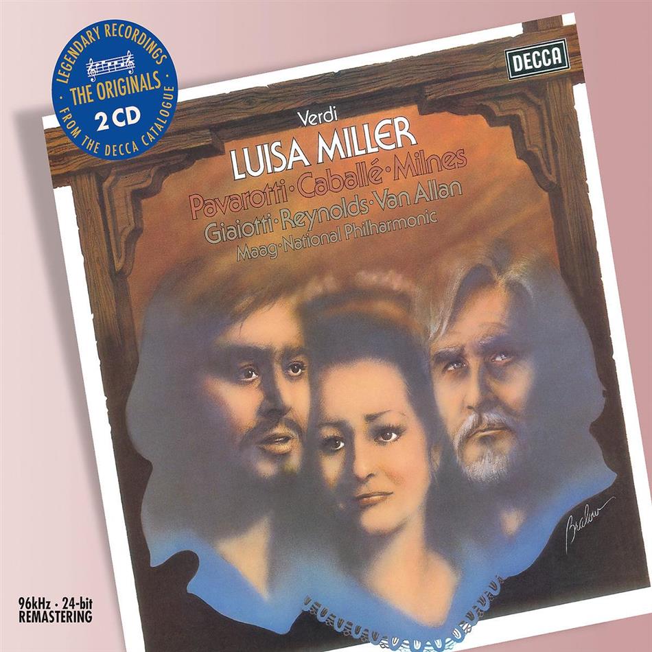 Caballe Montserrat / Pavarotti / Maag & Giuseppe Verdi (1813-1901) - Luisa Miller s 2 CDs