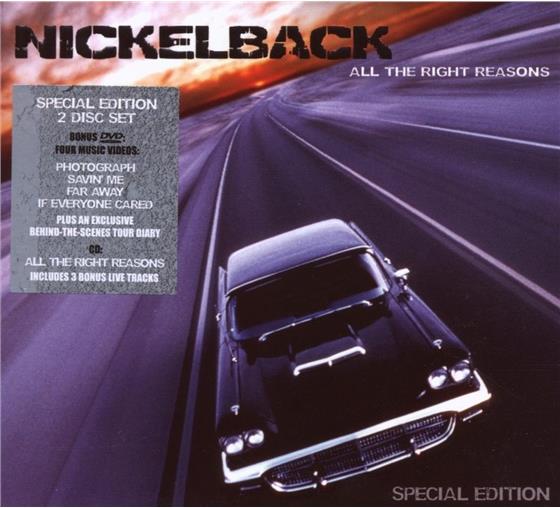 Nickelback - All The Right Reasons CD + DVD