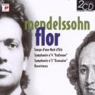 Claus Peter Flor & Felix Mendelssohn-Bartholdy (1809-1847) - Symphon 3&4/Tandem 2 CDs