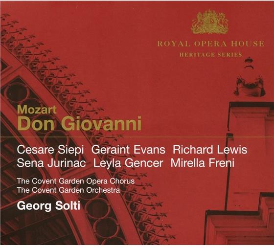 Siepi/Gencer/Jurinac & Wolfgang Amadeus Mozart (1756-1791) - Don Giovanni 3 CDs