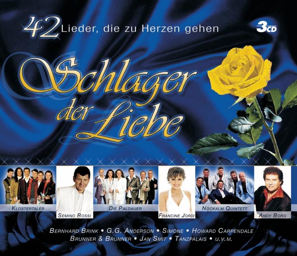 Schlager Der Liebe - Various 3 CDs