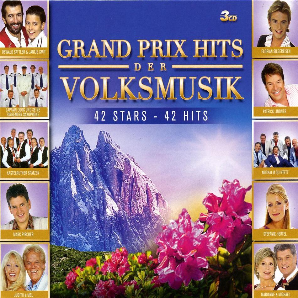 Grand Prix Hits Der Volksmusik - Various 3 CDs