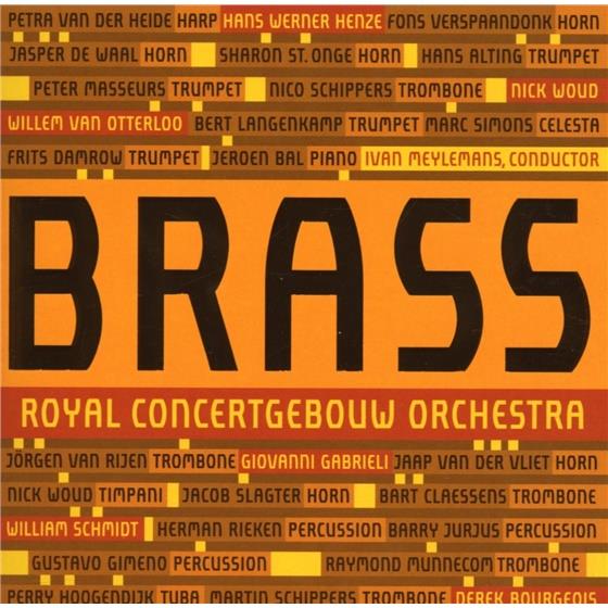 Royal Concertgebouw Orchestra & Various - Brass - Bourgeois, Gabrieli Hybrid SACD