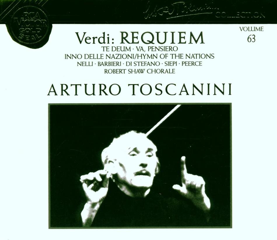 Arturo/Ns Toscanini & Giuseppe Verdi (1813-1901) - Requiem/Te Deum/+ 2 CDs