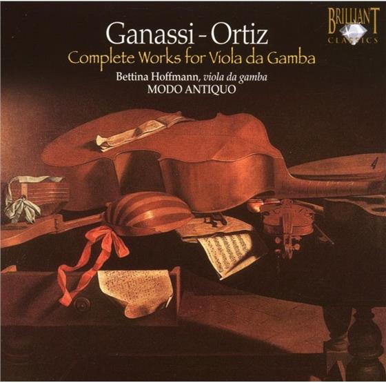 Bettina Hoffann & Gannassi-Ortiz - Sämtliche Werke Für Viola Da Gamba