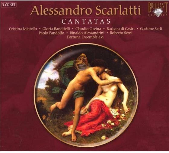 Miatello/Cavina/Ua. & Alessandro Scarlatti (1660-1725) - Cantatas 3 CD