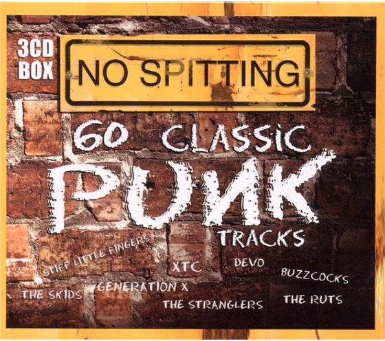 No Spitting - 60 Classic Punk Tracks - Various 3 CDs