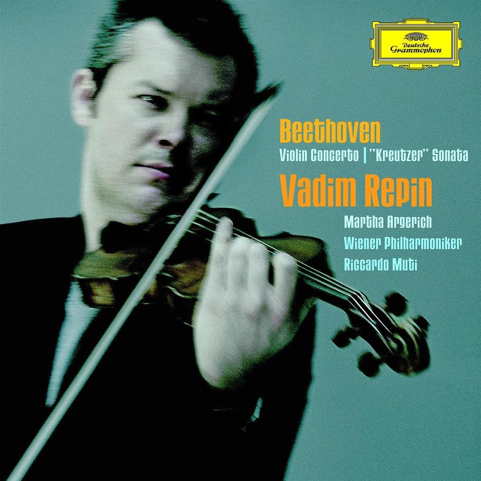 Repin Vadim / Argerich Martha / Muti & Ludwig van Beethoven (1770-1827) - Violin Concerto 1 / Kreutzer Sonate 2 CDs