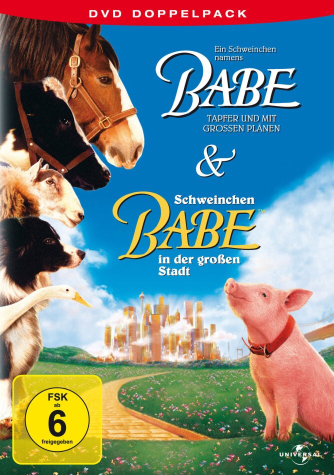 Ein Schweinchen namens Babe & Schweinchen Babe in der grossen Stadt 2 DVDs