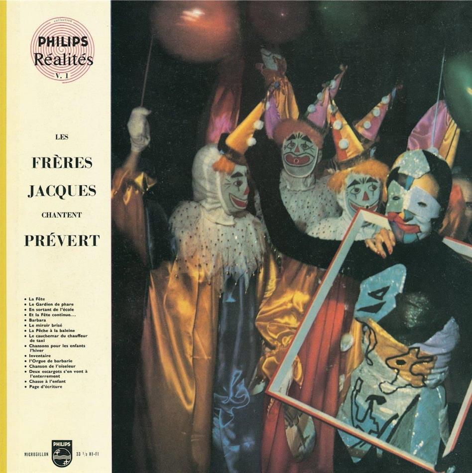 Les Freres Jacques - Chantent Prevert (Papersleeve)