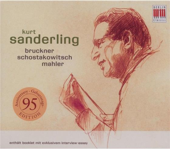 Kurt Sanderling, Anton Bruckner (1824-1896), Gustav Mahler (1860-1911) & Dimitri Schostakowitsch (1906-1975) - Bruckner/Mahler/Schostakowitsch 2 CD