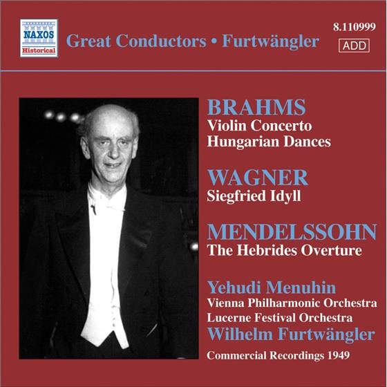 Yehudi Menuhin & Mendelssohn/Brahms - Violinkonzert/Ungarische Tänze/Ua