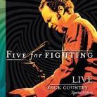 Five For Fighting - Back Country Live CD + DVD