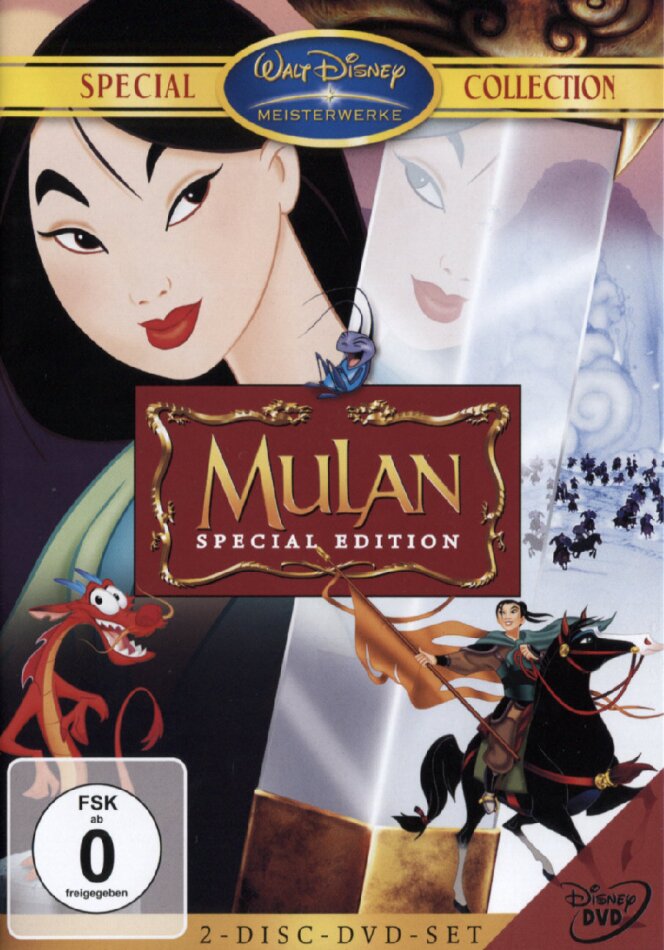 Mulan (1998) Special Edition, 2 DVDs