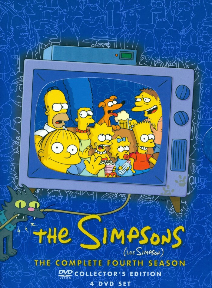 Les Simpson - Saison 4 Édition Collector, 4 DVD
