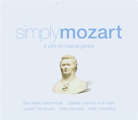--- & Wolfgang Amadeus Mozart (1756-1791) - Simply Mozart 4 CDs