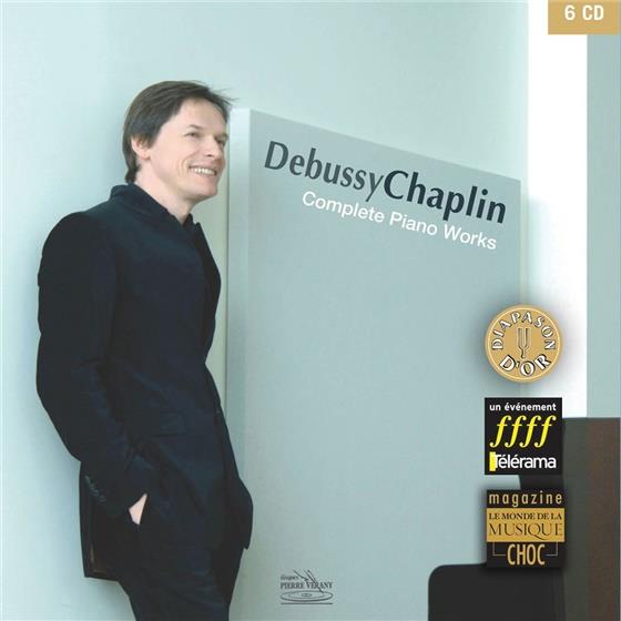 Francois Chaplin & Claude Debussy (1862-1918) - Complete Piano Works 6 CDs
