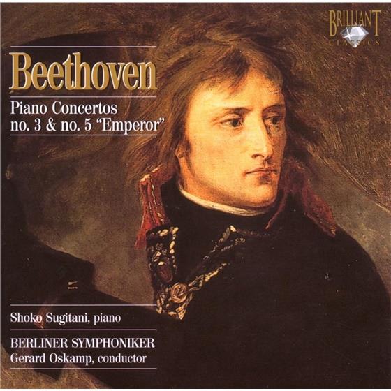Shoko Sugitani & Ludwig van Beethoven (1770-1827) - Klavierkonz Nr 3+5