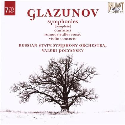 --- & Glasunow - Sinfonien (7 CDs)