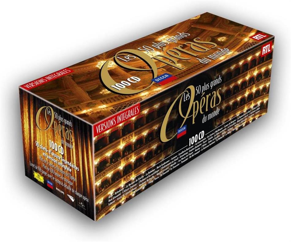 --- & --- - 50 Plus Grands Operas Du Monde 100 CDs
