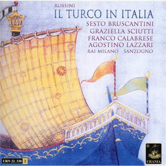 Sciutti, Bruscantini, Calabrese & Gioachino Rossini (1792-1868) - Turco In Italia, Il 2 CDs