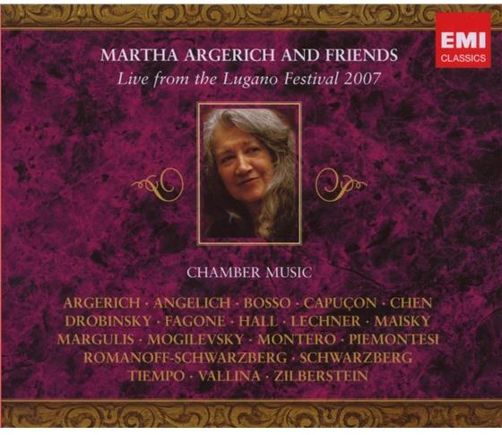 Martha Argerich - Live From The Lugano Festival 3 CD