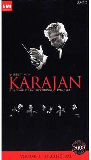 Herbert von Karajan - Complete Recordings Vol.1 - 46-84 88 CDs