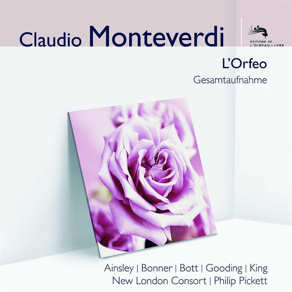 John Mark Ainsley & Claudio Monteverdi (1567-1643) - Orfeo 2 CDs